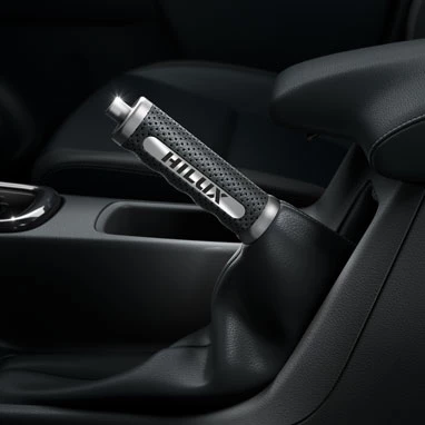 Accessory Image: Leather-clad hand brake