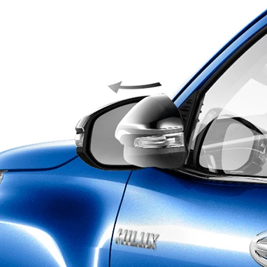 Accessory Image: Side mirrors with automatic folding function