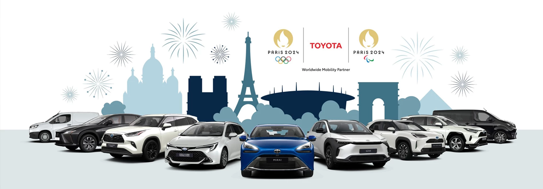 News Landing Image Toyota является официальным партнером Олимпийских и Паралимпийских игр 2024 года в Париже.
