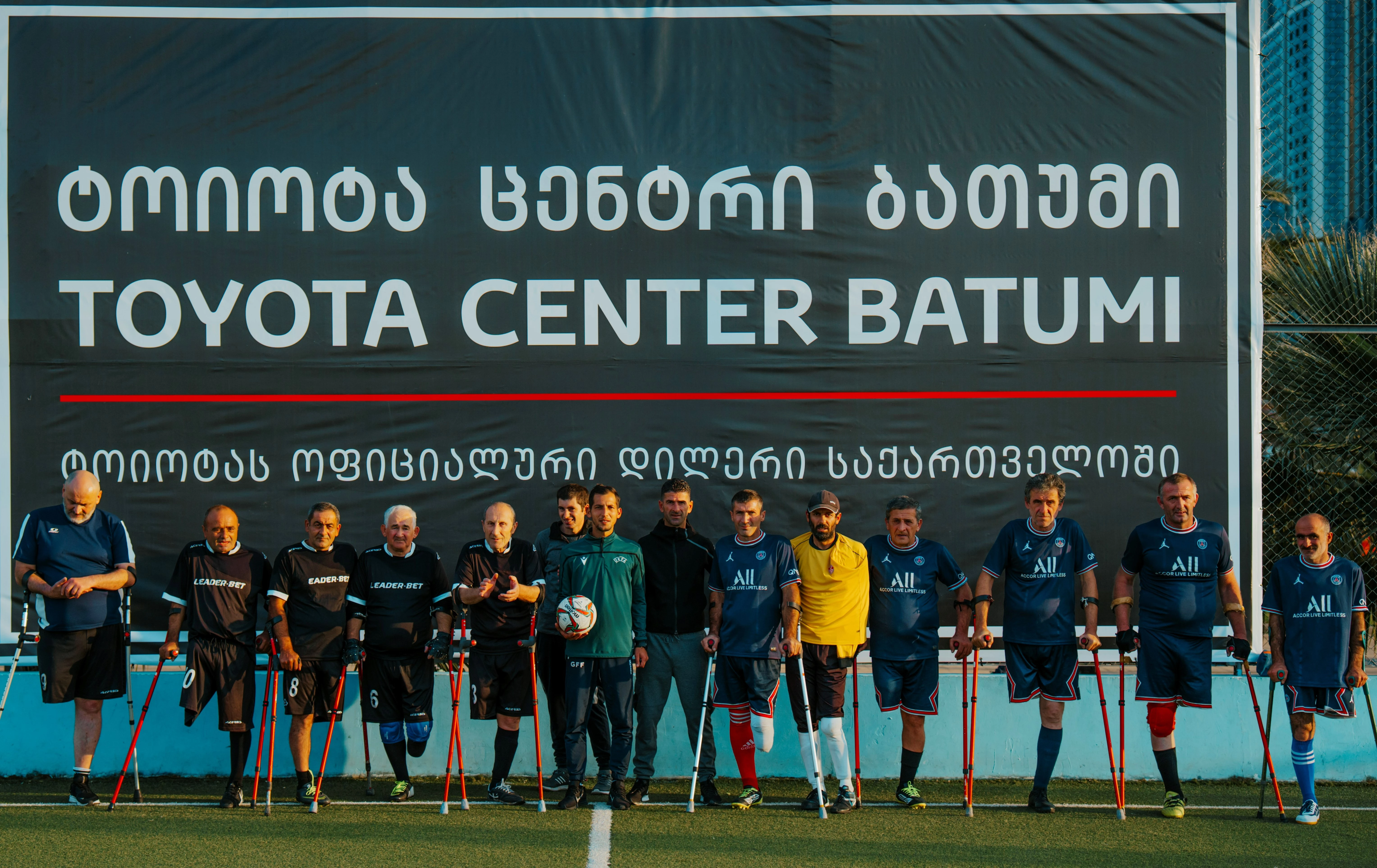 News Landing Image В Батуми при спонсорской поддержке «Тойота Центр Батуми» прошел фестиваль футболистов-инвалидов.